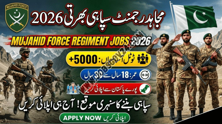Mujahid Force Jobs