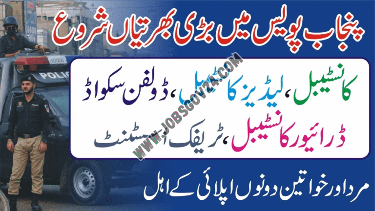 Punjab Police Jobs