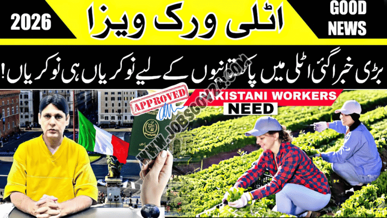 Italy Visa Jobs